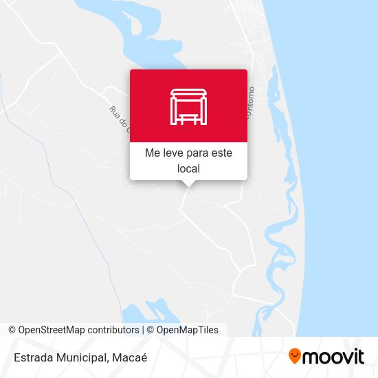 Estrada Municipal mapa