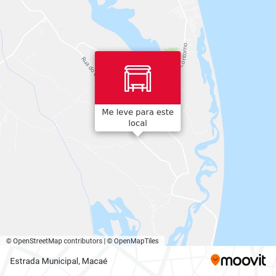 Estrada Municipal mapa