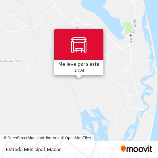 Estrada Municipal mapa