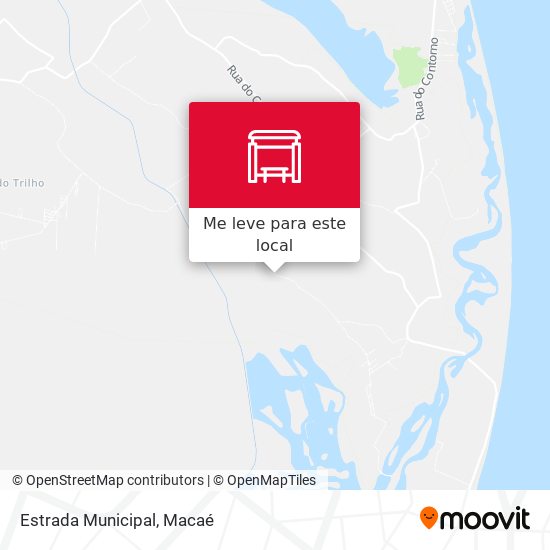Estrada Municipal mapa