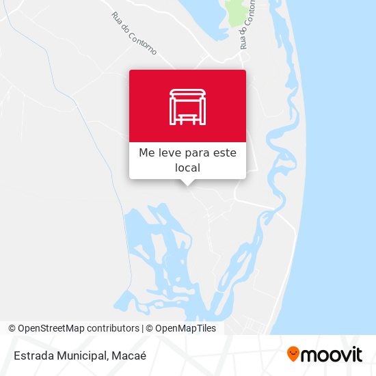Estrada Municipal mapa