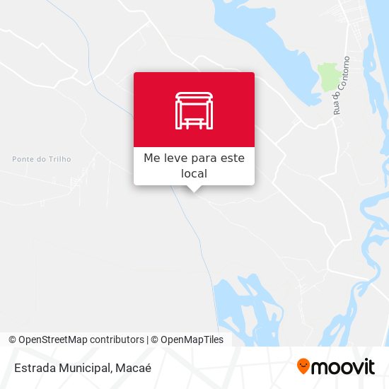 Estrada Municipal mapa