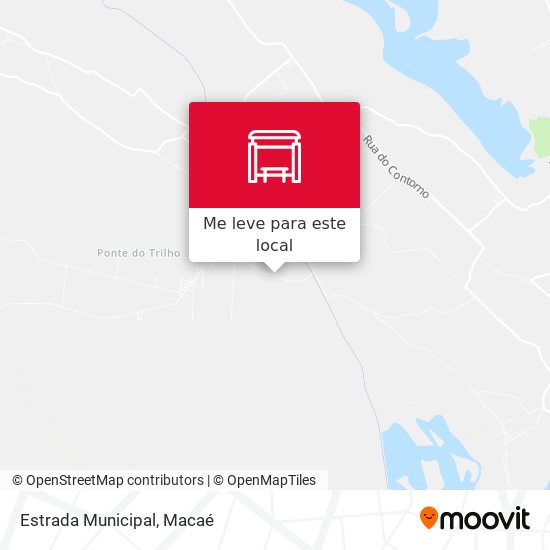 Estrada Municipal mapa