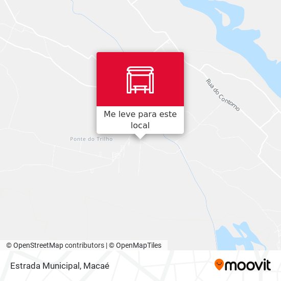 Estrada Municipal mapa