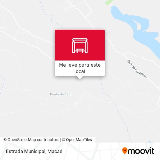 Estrada Municipal mapa