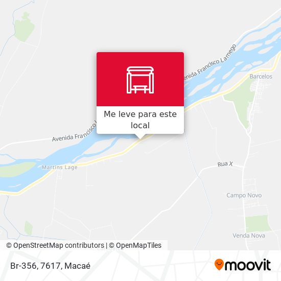 Br-356, 7617 mapa