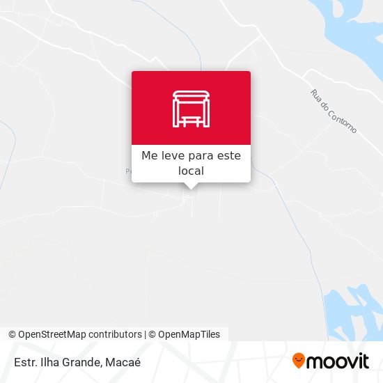 Estr. Ilha Grande mapa