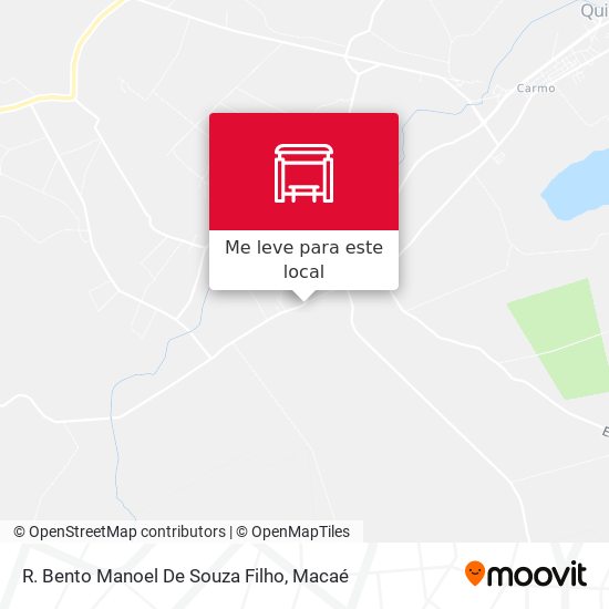 R. Bento Manoel De Souza Filho mapa
