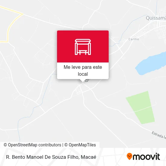 R. Bento Manoel De Souza Filho mapa