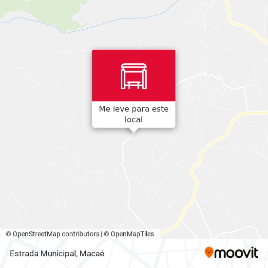 Estrada Municipal mapa
