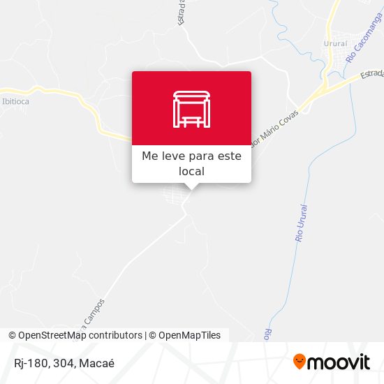 Rj-180, 304 mapa