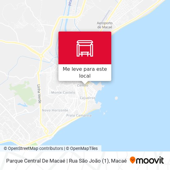 Parque Central De Macaé | Rua São João (1) mapa