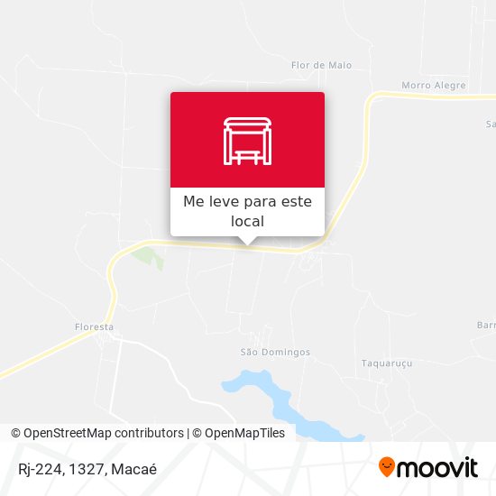 Rj-224, 1327 mapa