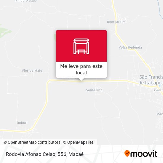 Rodovia Afonso Celso, 556 mapa