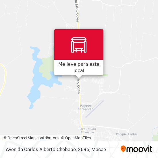 Avenida Carlos Alberto Chebabe, 2695 mapa