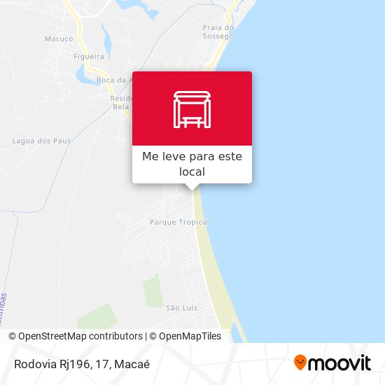 Rodovia Rj196, 17 mapa