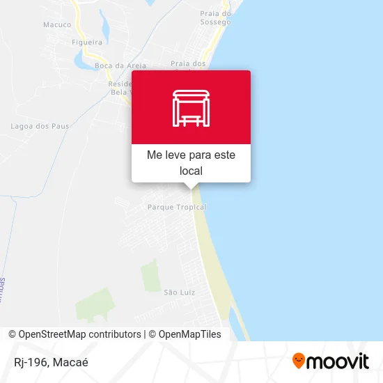 Rj-196 mapa