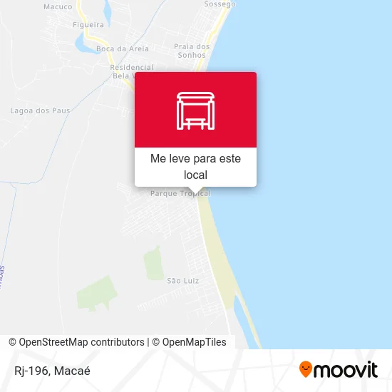 Rj-196 mapa