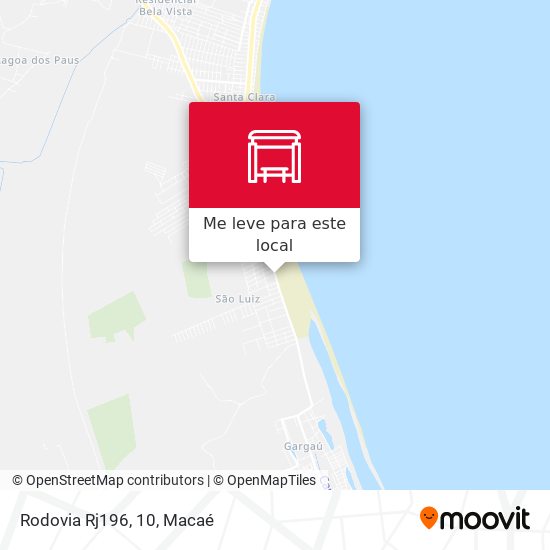 Rodovia Rj196, 10 mapa