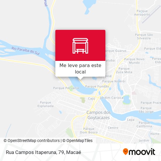 Rua Campos Itaperuna, 79 mapa