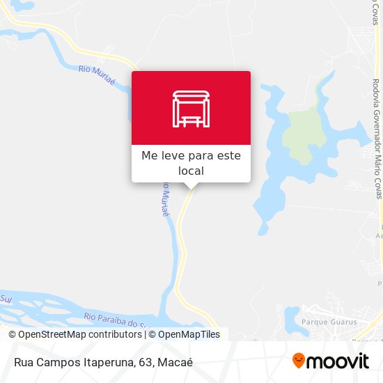 Rua Campos Itaperuna, 63 mapa