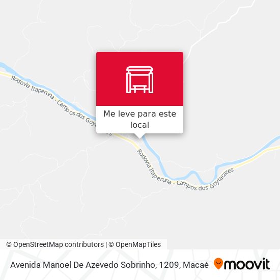 Avenida Manoel De Azevedo Sobrinho, 1209 mapa