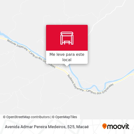 Avenida Admar Pereira Medeiros, 525 mapa