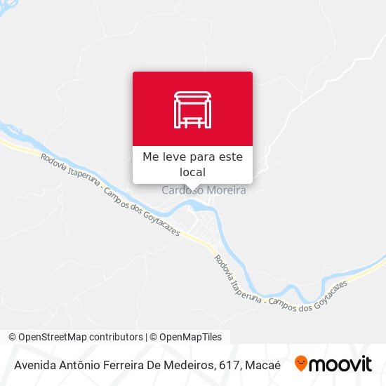 Avenida Antônio Ferreira De Medeiros, 617 mapa