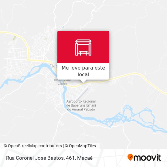 Rua Coronel José Bastos, 461 mapa