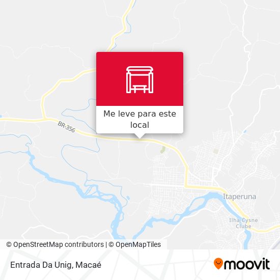 Entrada Da Unig mapa