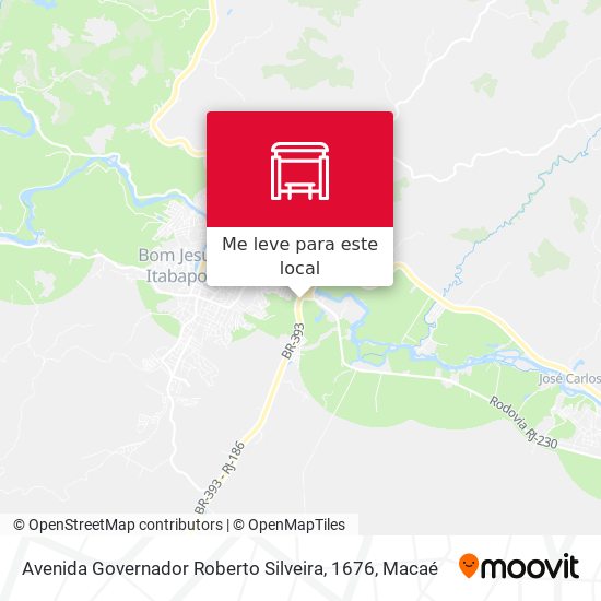 Avenida Governador Roberto Silveira, 1676 mapa