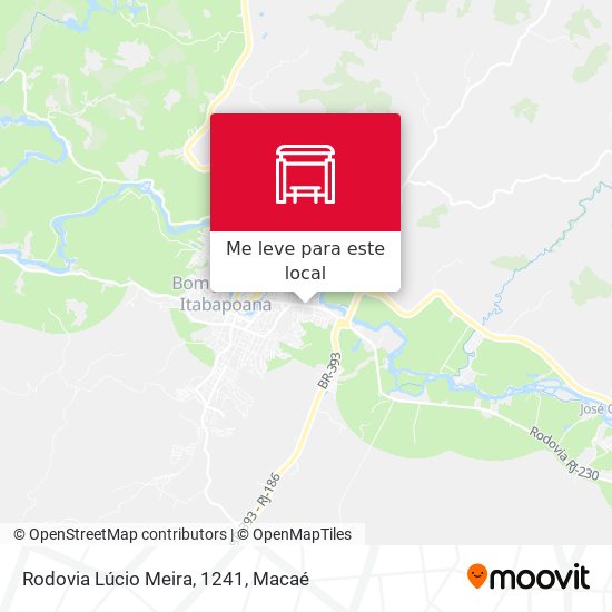 Rodovia Lúcio Meira, 1241 mapa