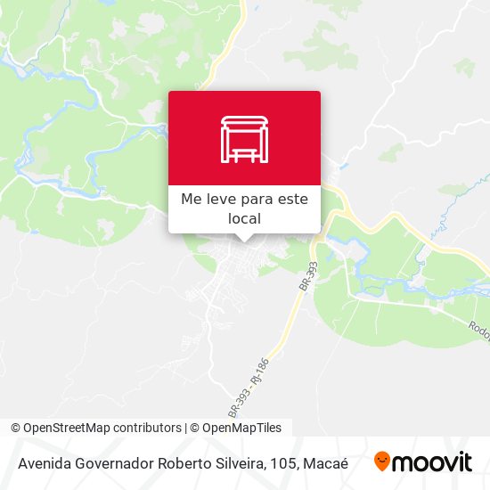 Avenida Governador Roberto Silveira, 105 mapa