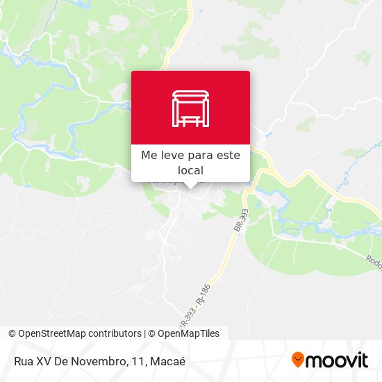 Rua XV De Novembro, 11 mapa