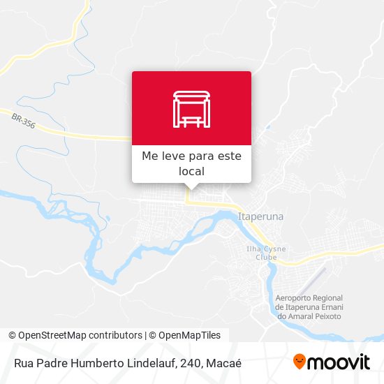 Rua Padre Humberto Lindelauf, 240 mapa