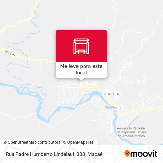 Rua Padre Humberto Lindelauf, 333 mapa