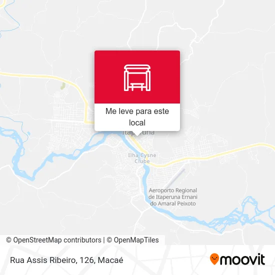 Rua Assis Ribeiro, 126 mapa