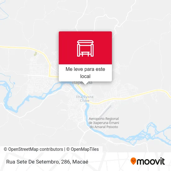 Rua Sete De Setembro, 286 mapa