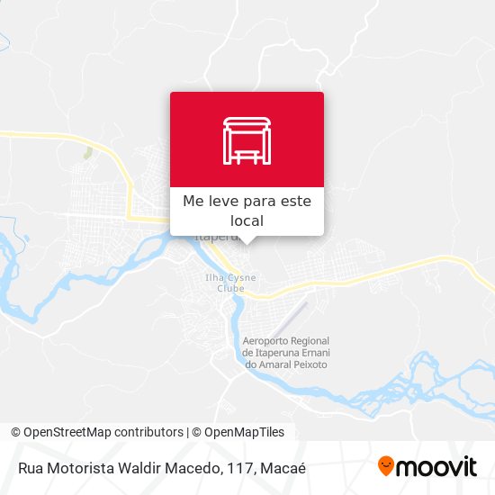 Rua Motorista Waldir Macedo, 117 mapa