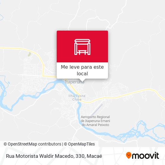 Rua Motorista Waldir Macedo, 330 mapa