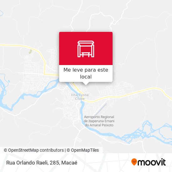 Rua Orlando Raeli, 285 mapa