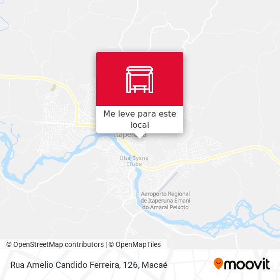 Rua Amelio Candido Ferreira, 126 mapa