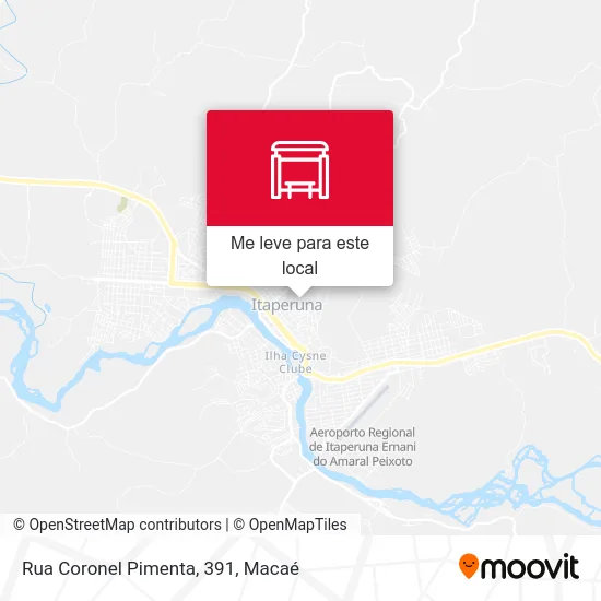 Rua Coronel Pimenta, 391 mapa