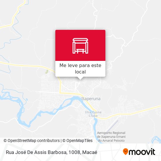 Rua José De Assis Barbosa, 1008 mapa