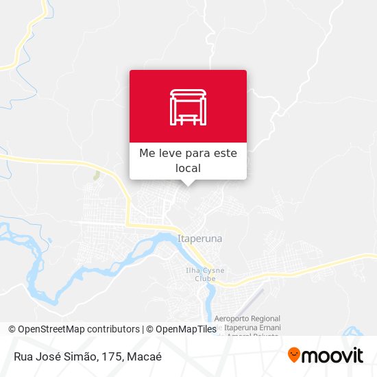 Rua José Simão, 175 mapa