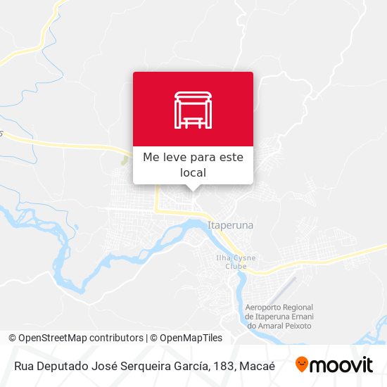 Rua Deputado José Serqueira García, 183 mapa