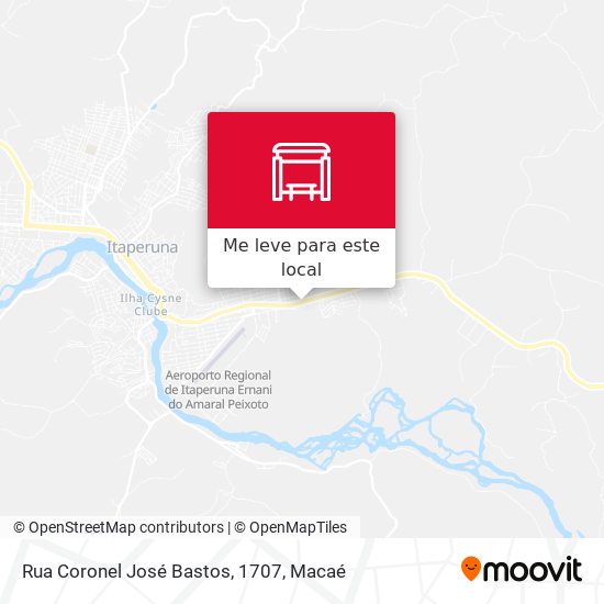 Rua Coronel José Bastos, 1707 mapa