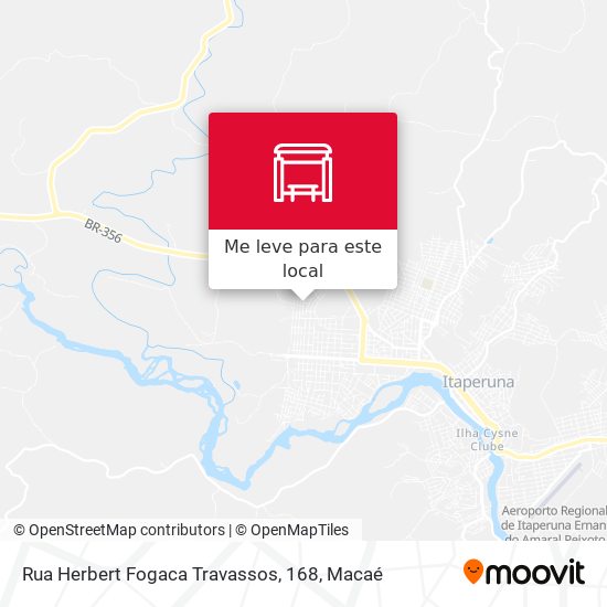 Rua Herbert Fogaca Travassos, 168 mapa