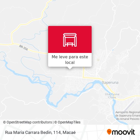 Rua Maria Carrara Bedin, 114 mapa