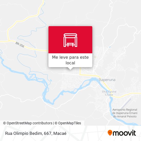 Rua Olimpio Bedim, 667 mapa